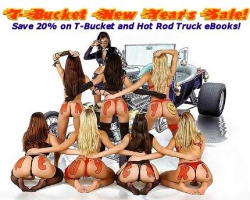 T-Bucket and Hot Rod Truck Plans New Year's Sale