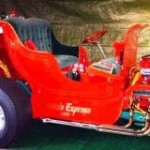 Santa’s T-Bucket Hot Rod Sleigh