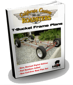 California Custom Roadsters CCR T-Bucket Plans