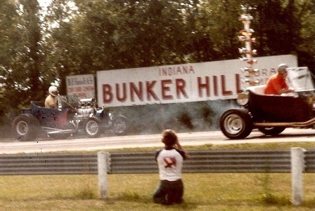 Mike Ray T-Bucket Bunker Hill Drag Strip