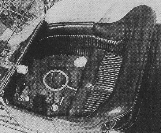 Dan Woods 1915 T-Bucket interior