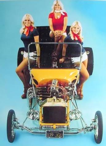 Linda Vaughn Hurst T-Bucket