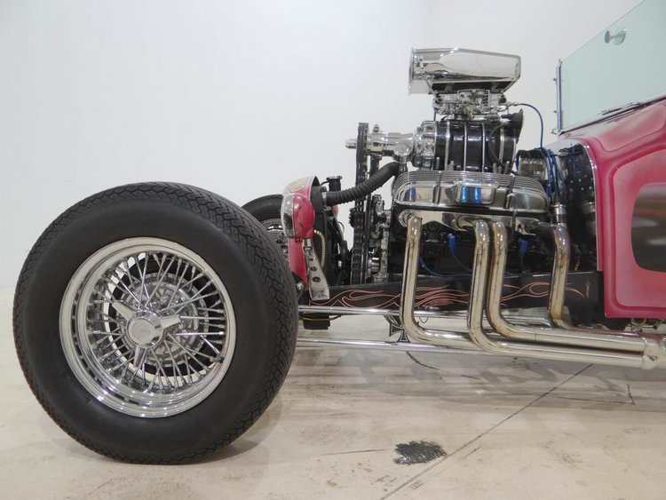 Lee Neiman Captain Nemo Supercharged T Bucket 