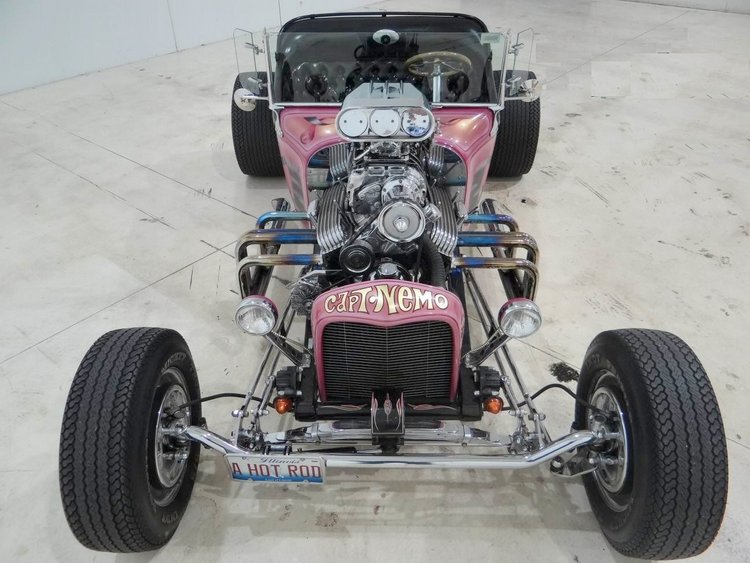Lee Neiman Captain Nemo Supercharged T Bucket