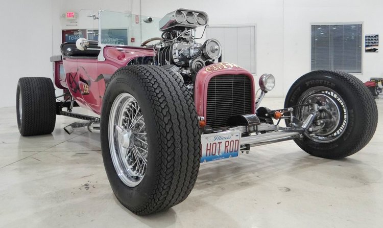 Lee Neiman Captain Nemo Supercharged T-Bucket 
