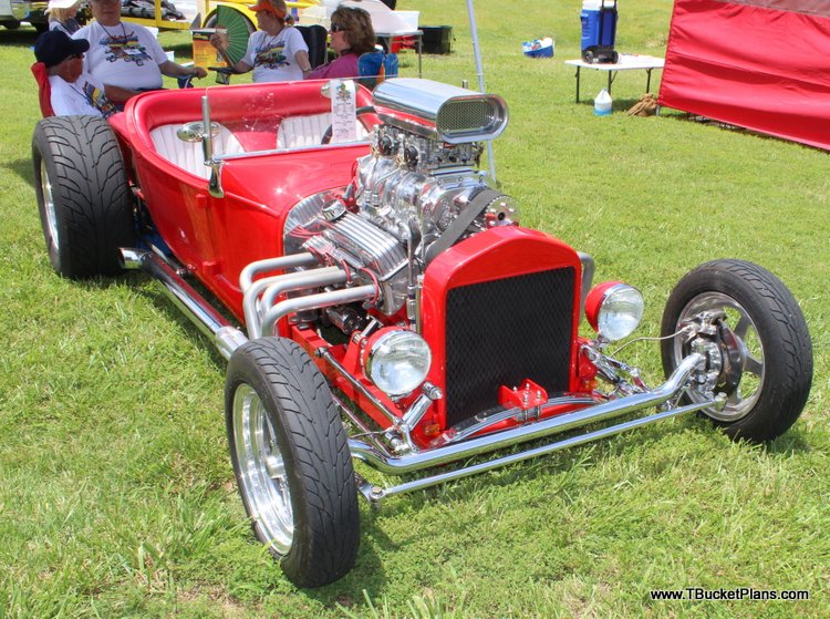 Red T Bucket Roadster Dan Clare