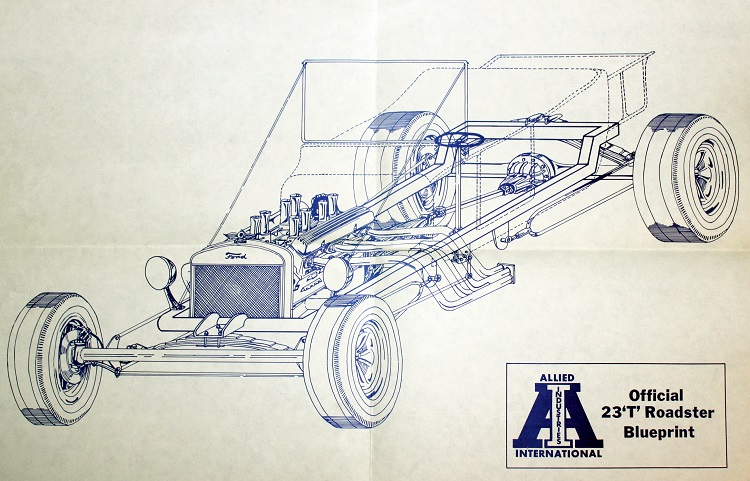 1960s T-Bucket plans Allied Industries