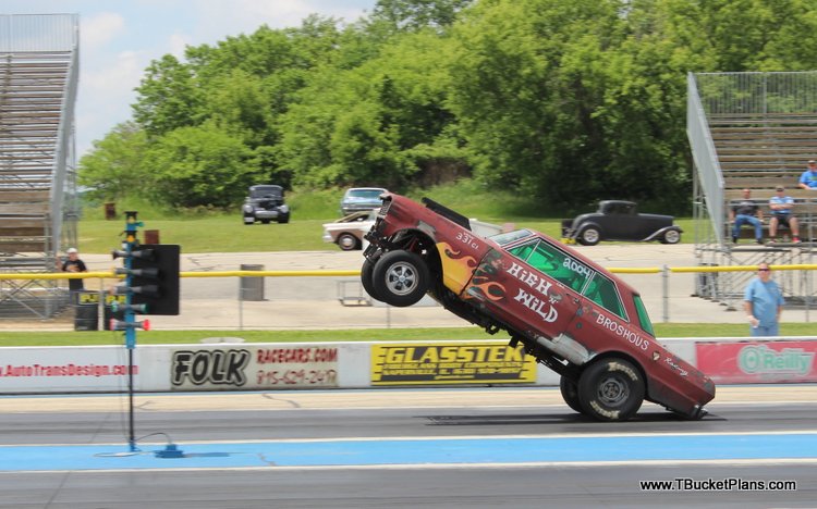 nostalgia drag racing Hunnert Car Heads Up Byron Dragway