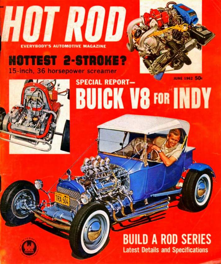 Buzz Pitzen T-Bucket Hot Rod June 1962