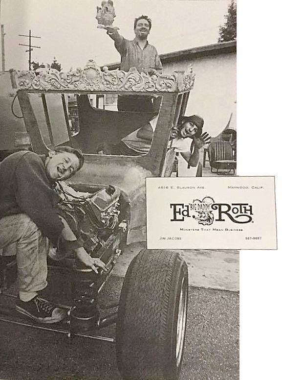 Dan Woods Jake Jacobs Ed Roth Druid Princess show car