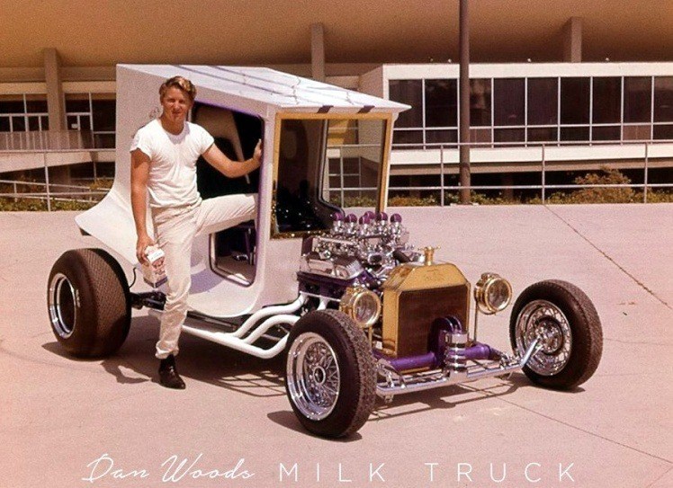 Dan Woods Milk Truck C-Cab Show Car